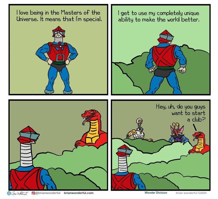 Dark Humor And Random Laughs: 45 New Comics By Brian Wonderful