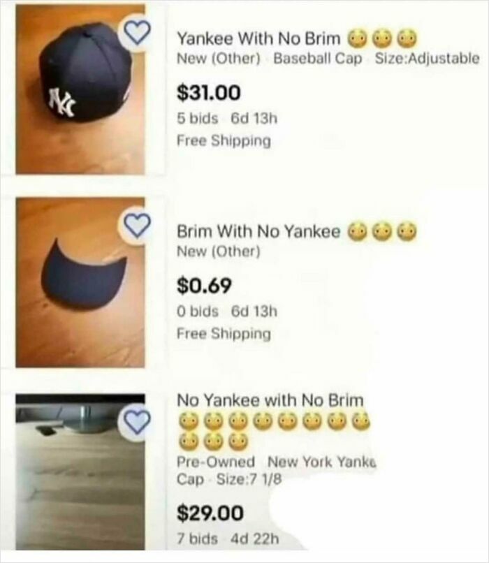 98 Unhinged Things People Thought They Could Sell Online