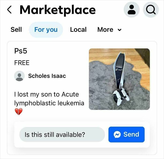 98 Unhinged Things People Thought They Could Sell Online