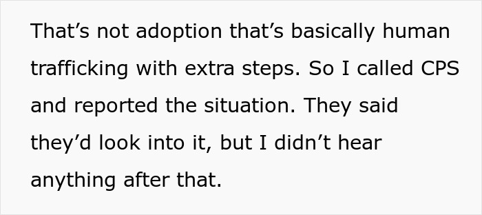 Guy Reports His Sister To CPS After Hearing Her “Plan” To Illegally Adopt A Baby