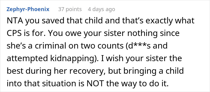 Guy Reports His Sister To CPS After Hearing Her “Plan” To Illegally Adopt A Baby
