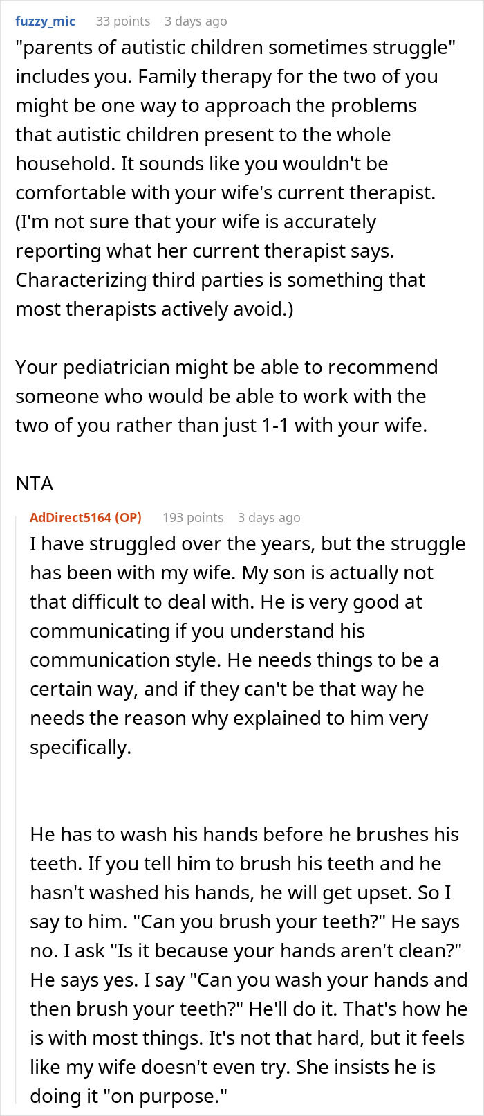 “AITAH For Telling My Wife To Marry Her Therapist Because I Am Done?”
