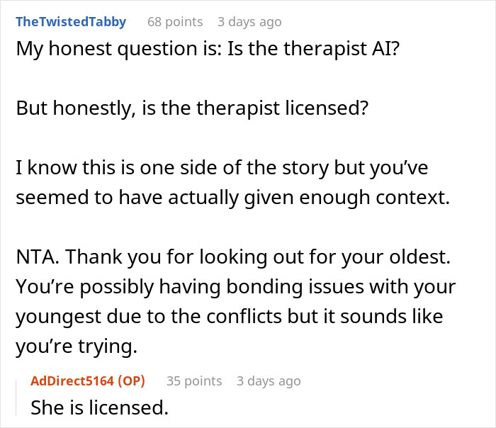 “AITAH For Telling My Wife To Marry Her Therapist Because I Am Done?”