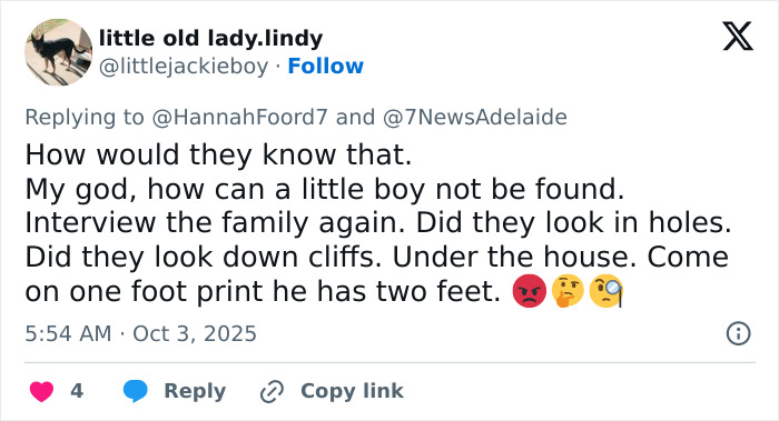 Major Twist In 4YO Gus&#8217; Mysterious Vanishing In Outback As Rescuer&#8217;s Claim Sparks Chilling Theory