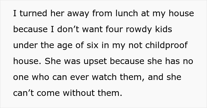 Mom Rejected From Group Plans Because She Takes Her 4 Rowdy Kids Everywhere With Her, She’s Livid