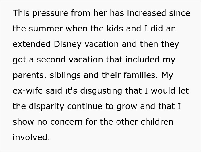 Man Gives Son Dream Parties And Vacations, Ex-Wife Furious He Won’t Extend The Luxury To Her Kids