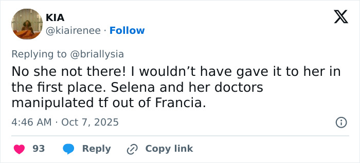 &#8220;Moral Lesson: Never Share Your Kidney With Anyone&#8221;: Selena Gomez Snubs Own Kidney Owner