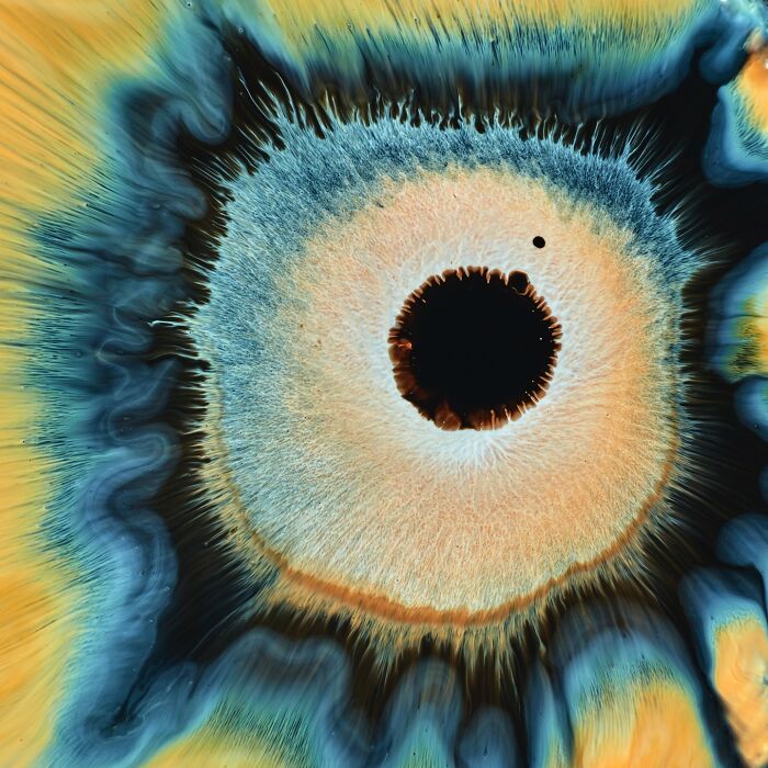 This Photographer Captures Ink and Water Collisions That Look Like Human Eyes (17 Pics)