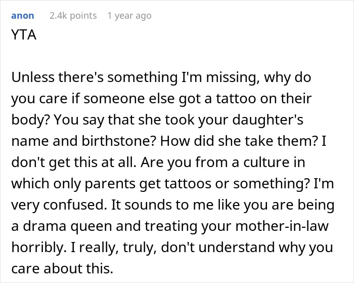 &#8220;A Huge Tattoo On Her Chest&#8221;: Mom Left In Tears After Seeing MIL&#8217;s Gift To Baby