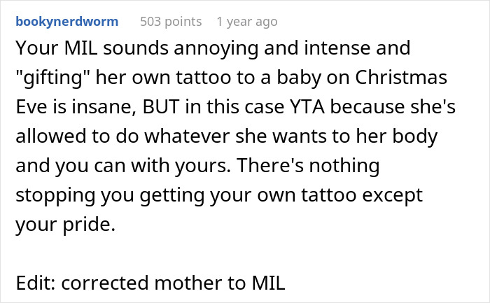 &#8220;A Huge Tattoo On Her Chest&#8221;: Mom Left In Tears After Seeing MIL&#8217;s Gift To Baby