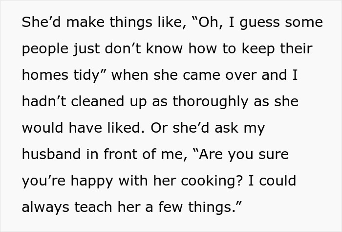 Wife Cuts Off Her MIL After Years Of Passive-Aggressive Jokes, Husband Furious About The Drama