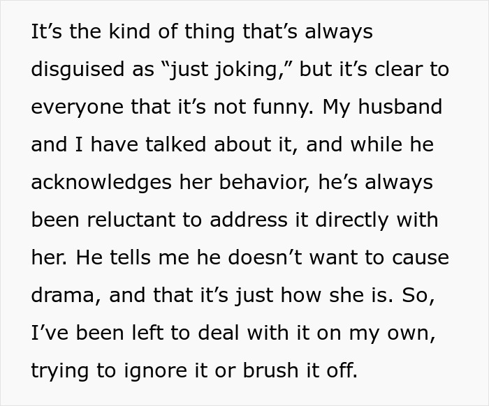 Wife Cuts Off Her MIL After Years Of Passive-Aggressive Jokes, Husband Furious About The Drama
