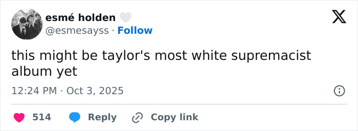 Taylor Swift&#8217;s New Album Torn Apart For Allegedly Promoting Racism, Homophobia, And More