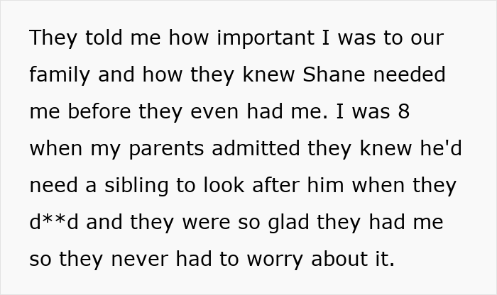 Teen Refuses To Care For Disabled Brother, Parents Say This Is Why They Had Him: “I&#8217;m So Resentful And Angry”