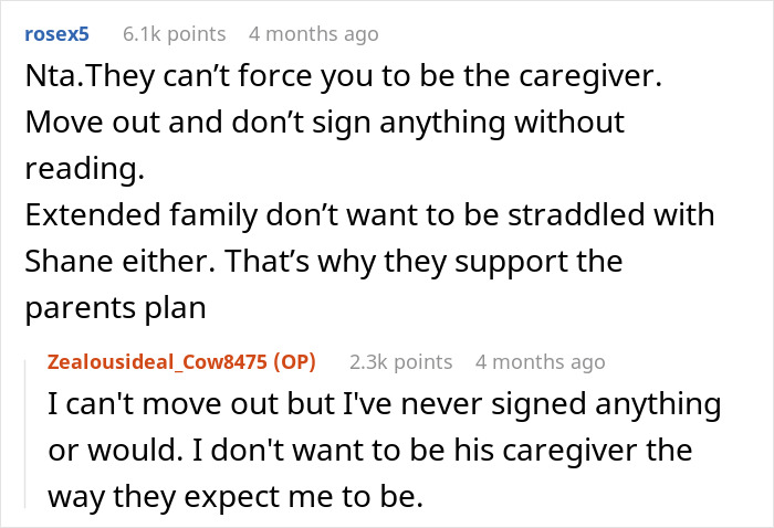Teen Refuses To Care For Disabled Brother, Parents Say This Is Why They Had Him: “I&#8217;m So Resentful And Angry”