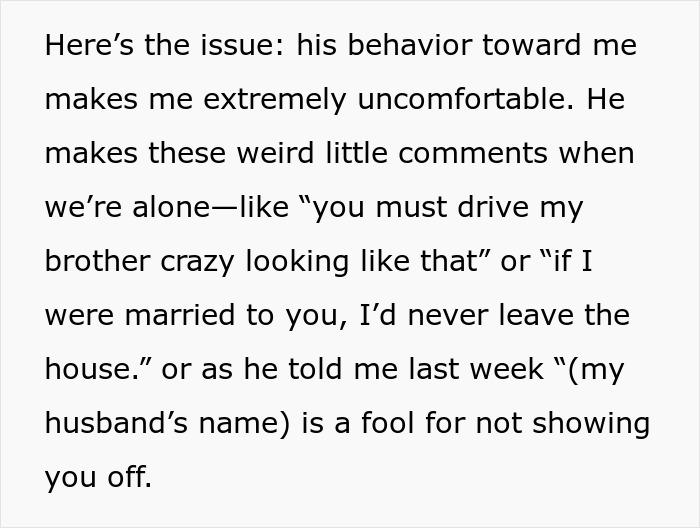 &#8220;I Guess This Relationship Won’t Work&#8221;: Wife Takes Off Wedding Ring After Family Takes Creepy BIL&#8217;s Side
