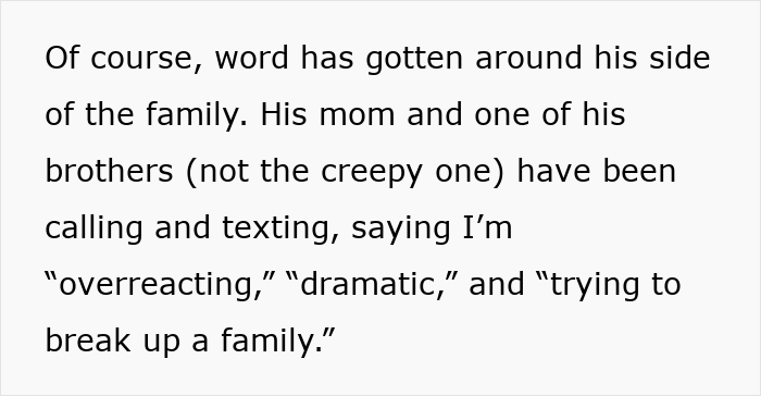 &#8220;I Guess This Relationship Won’t Work&#8221;: Wife Takes Off Wedding Ring After Family Takes Creepy BIL&#8217;s Side