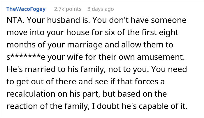 &#8220;I Guess This Relationship Won’t Work&#8221;: Wife Takes Off Wedding Ring After Family Takes Creepy BIL&#8217;s Side