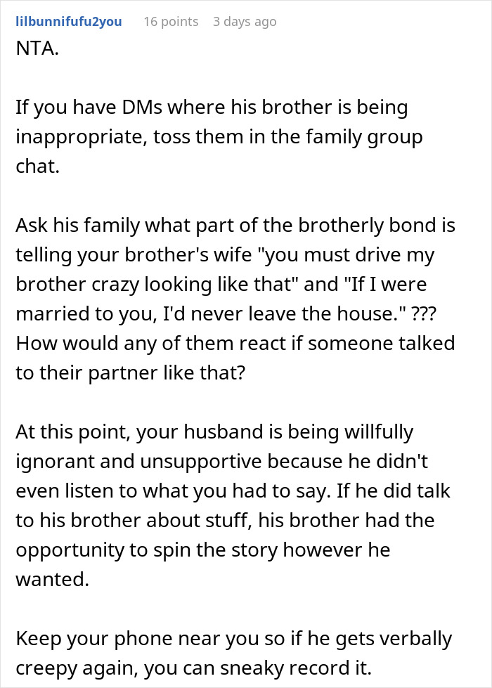&#8220;I Guess This Relationship Won’t Work&#8221;: Wife Takes Off Wedding Ring After Family Takes Creepy BIL&#8217;s Side