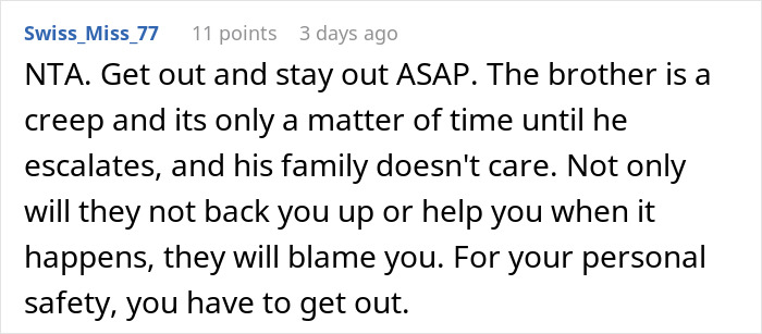 &#8220;I Guess This Relationship Won’t Work&#8221;: Wife Takes Off Wedding Ring After Family Takes Creepy BIL&#8217;s Side