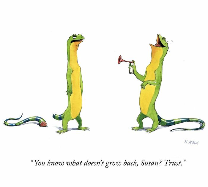 35 Hilarious Comics With Unexpected Twists And Turns, By “The New Yorker” Cartoonist (New Pics)