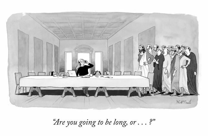 35 Hilarious Comics With Unexpected Twists And Turns, By “The New Yorker” Cartoonist (New Pics)