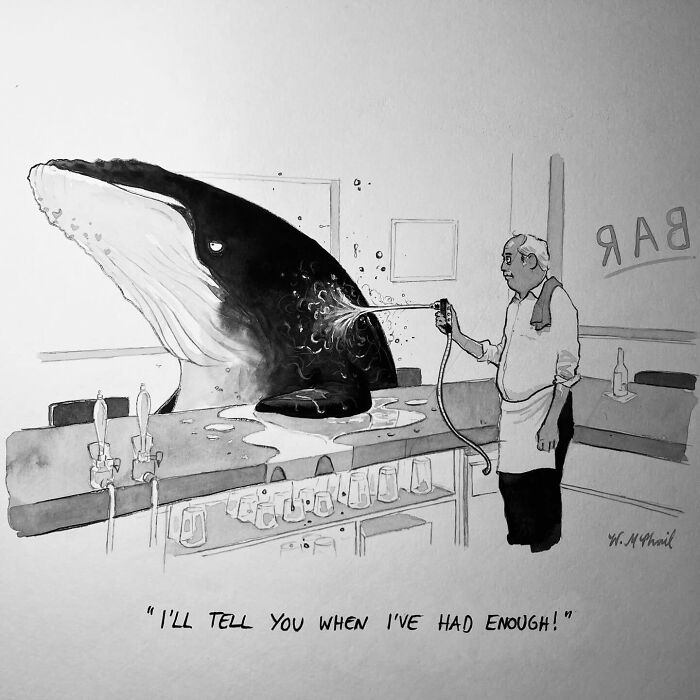 35 Hilarious Comics With Unexpected Twists And Turns, By “The New Yorker” Cartoonist (New Pics)
