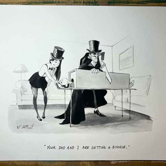 35 Hilarious Comics With Unexpected Twists And Turns, By “The New Yorker” Cartoonist (New Pics)
