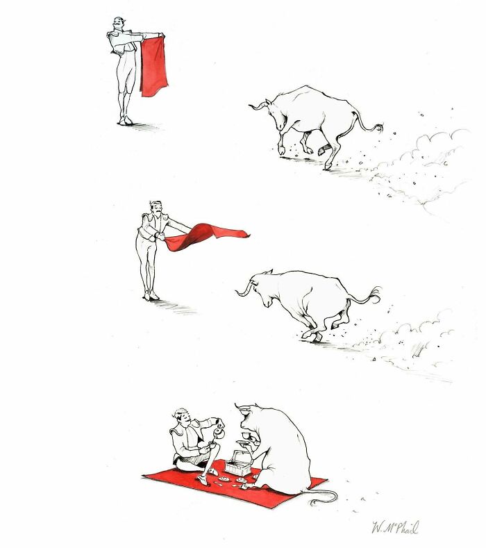 35 Hilarious Comics With Unexpected Twists And Turns, By “The New Yorker” Cartoonist (New Pics)