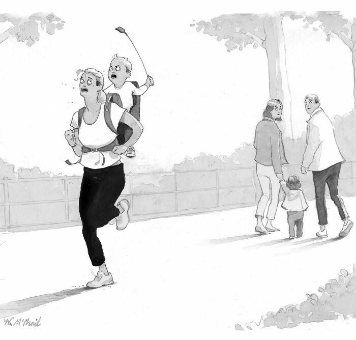 35 Hilarious Comics With Unexpected Twists And Turns, By “The New Yorker” Cartoonist (New Pics)