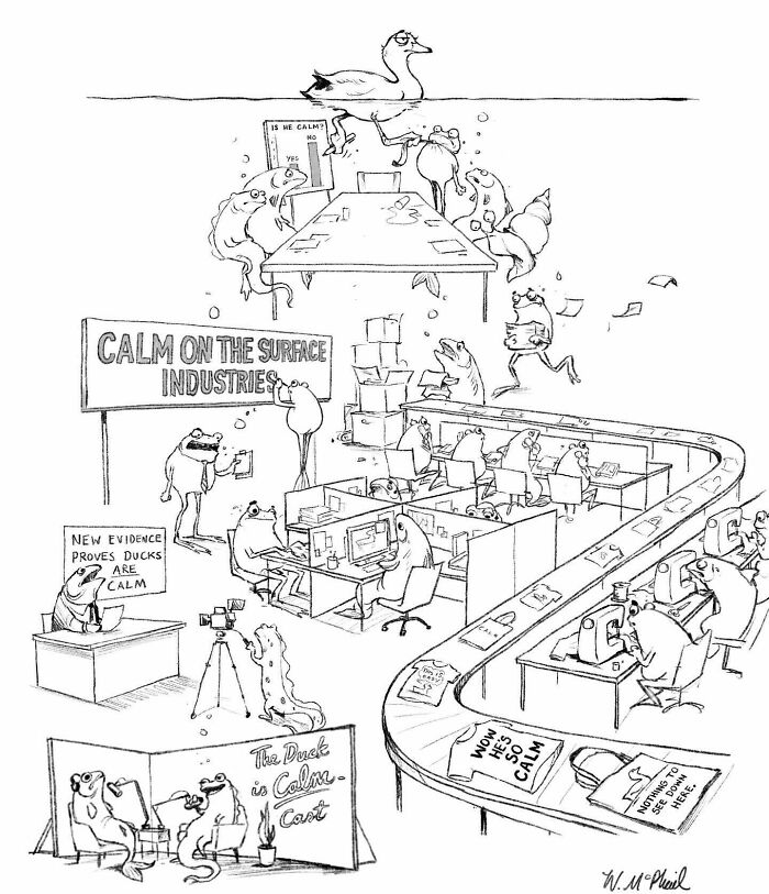 35 Hilarious Comics With Unexpected Twists And Turns, By “The New Yorker” Cartoonist (New Pics)