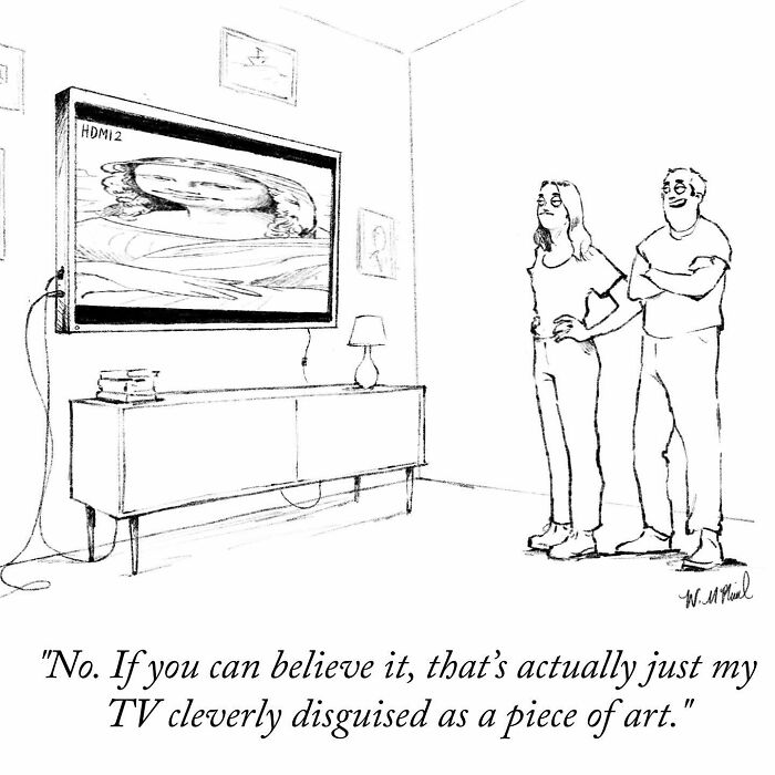 35 Hilarious Comics With Unexpected Twists And Turns, By “The New Yorker” Cartoonist (New Pics)