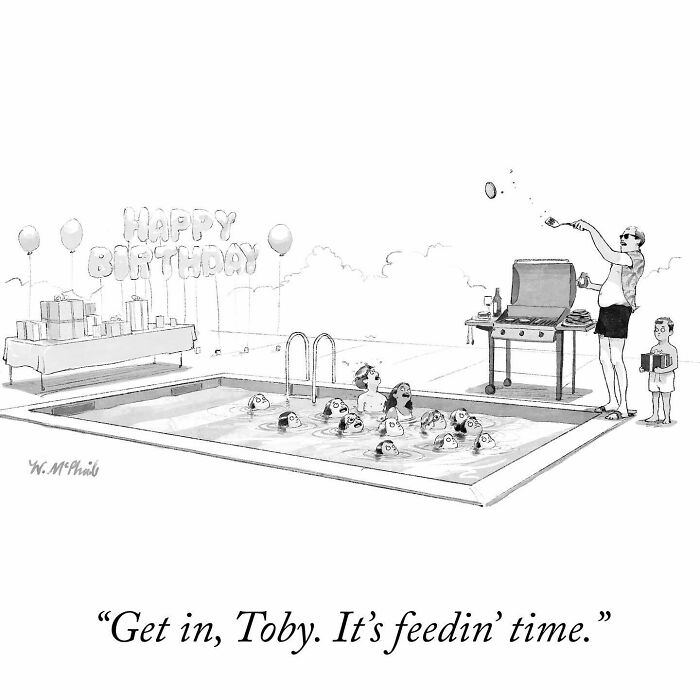 35 Hilarious Comics With Unexpected Twists And Turns, By “The New Yorker” Cartoonist (New Pics)