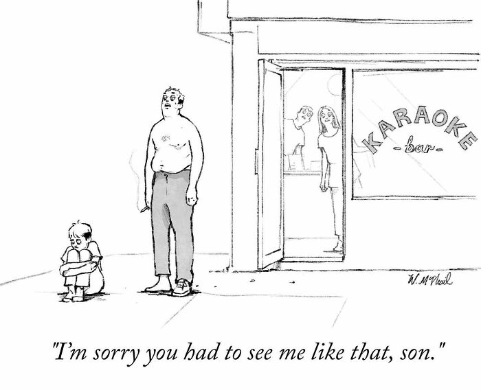 35 Hilarious Comics With Unexpected Twists And Turns, By “The New Yorker” Cartoonist (New Pics)