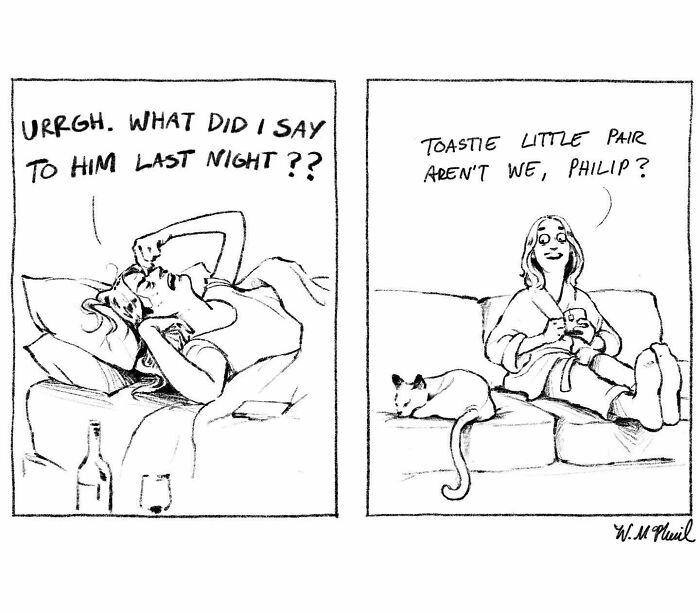 35 Hilarious Comics With Unexpected Twists And Turns, By “The New Yorker” Cartoonist (New Pics)