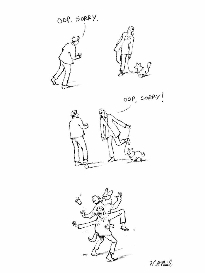 35 Hilarious Comics With Unexpected Twists And Turns, By “The New Yorker” Cartoonist (New Pics)