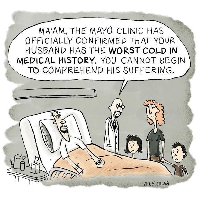 30 Comics By Mike Salva That Perfectly Capture Social Anxiety, Nerd Life, And Everyday Struggles