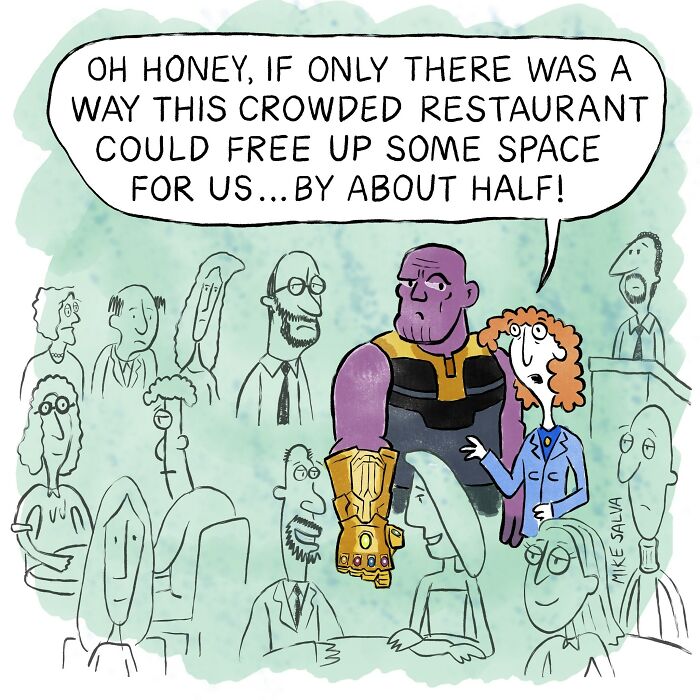 30 Comics By Mike Salva That Perfectly Capture Social Anxiety, Nerd Life, And Everyday Struggles