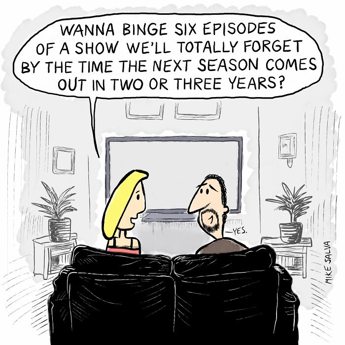 30 Comics By Mike Salva That Perfectly Capture Social Anxiety, Nerd Life, And Everyday Struggles