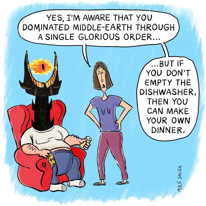 30 Comics By Mike Salva That Perfectly Capture Social Anxiety, Nerd Life, And Everyday Struggles