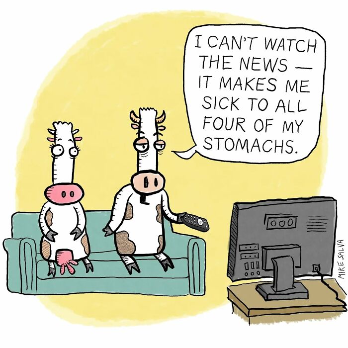 30 Comics By Mike Salva That Perfectly Capture Social Anxiety, Nerd Life, And Everyday Struggles