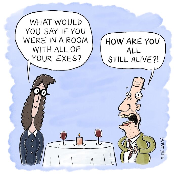 30 Comics By Mike Salva That Perfectly Capture Social Anxiety, Nerd Life, And Everyday Struggles