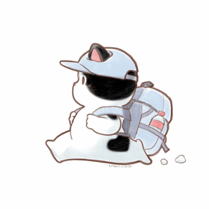 50 Irresistibly Cute Cat Illustrations That Might Make You Smile
