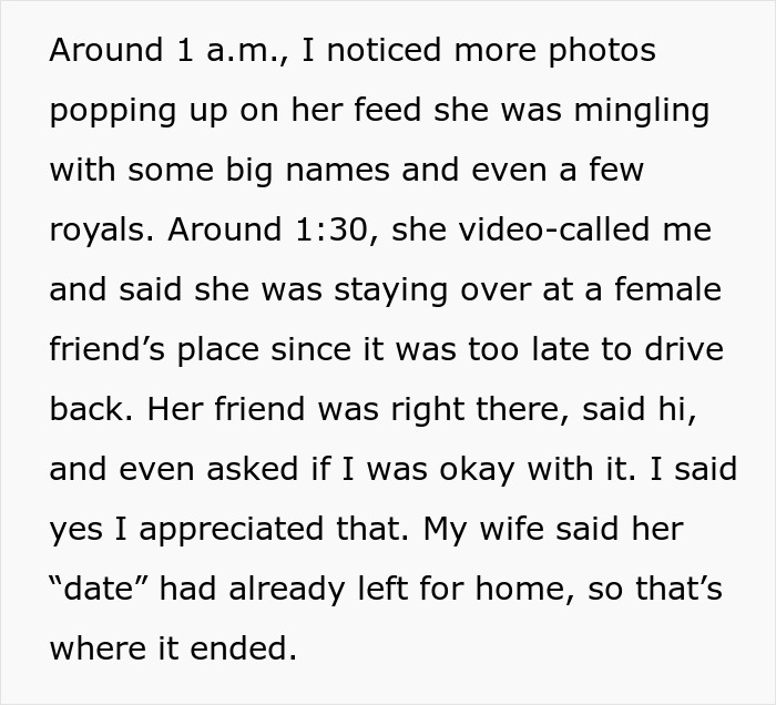 Woman Goes To Gala With Client As His ‘Date’, Leaves Husband Questioning Everything