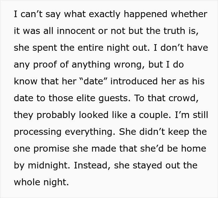 Woman Goes To Gala With Client As His ‘Date’, Leaves Husband Questioning Everything