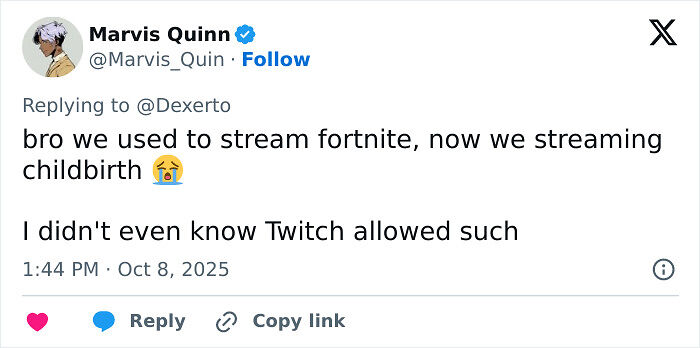 Woman Giving Birth On Twitch Livestream Sparks Heated Debate Woman Giving Birth On Twitch Livestream Sparks Heated Debate