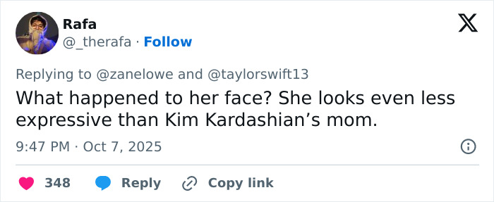 “Morphing Into MAGA”: Taylor Swift Fans Call Out Cosmetic Procedures After New Interview Goes Viral “Morphing Into MAGA”: Taylor Swift Fans Call Out Cosmetic Procedures After New Interview Goes Viral