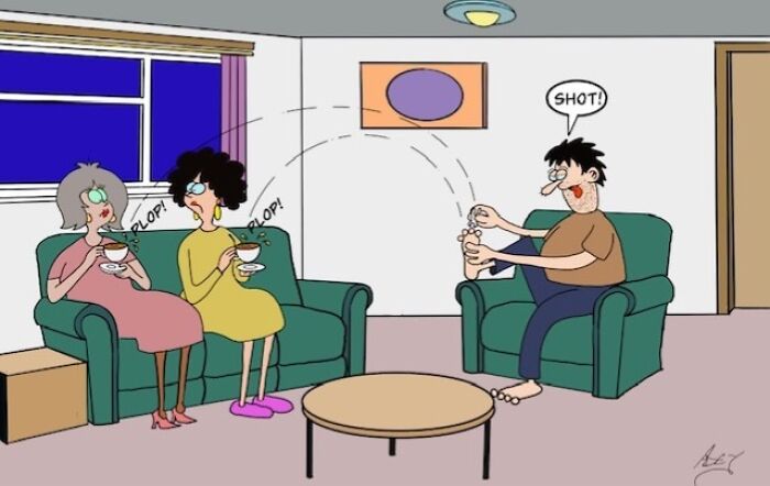 Just The Right Amount Of Silly, My Cartoons Are Here To Brighten Your Day (22 Pics)