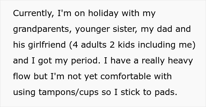 Dad Tells Teen Daughter To Use Paper Towel For Period, Fam Turns On Her As She Calls Him Stupid Dad Tells Teen Daughter To Use Paper Towel For Period, Fam Turns On Her As She Calls Him Stupid