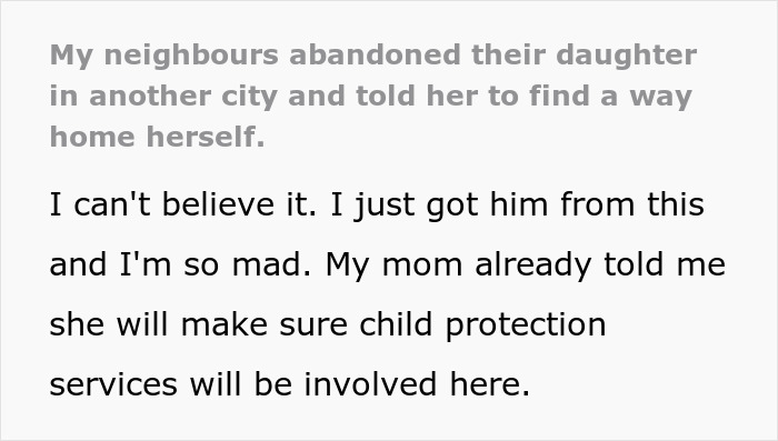 Parents Abandon 5YO Daughter In Another City As A “Lesson”, Neighbor Who Found Her Calls CPS Fast